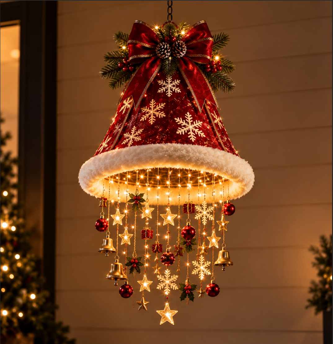 Jingle Glow™- Premium Christmas Chandelier